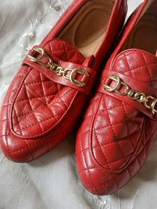 Lounge Grey Mallet Loafers Shoe size (red)