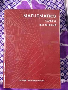 Rd Sharma class X mathematics