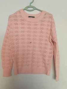 Studio S Pink Knit Sweater