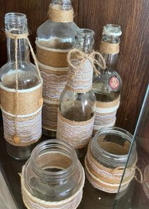 Decorative Jars and bottles