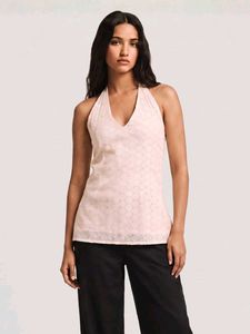 Nishorama Hans Halterneck Corset Kurti – Beige
