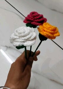 Handmade Crochet Roses