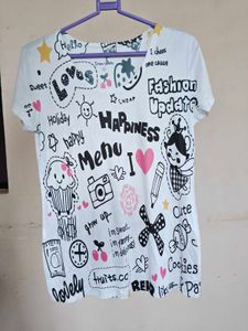 night satin tshirt