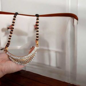 Elegant Diamond Mangalsutra Necklace