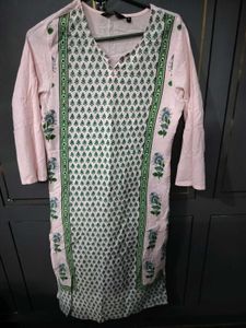 Beautiful Floral Print Kurta