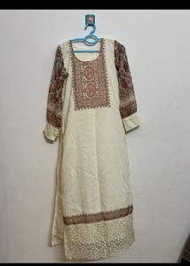 OffWhite Kurta suit