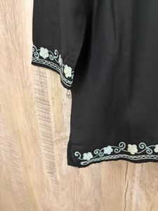 Black Embroidered Kashmiri Co ord set