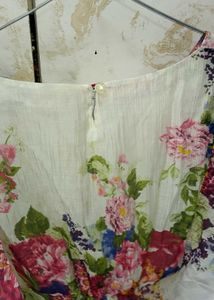 Chic Floral Print Top