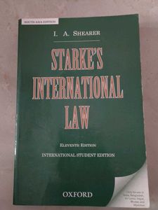Starke's International Law 11th Edition