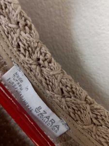 Beige Zara Top - Worn Once , Great Condition