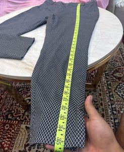 H&amp;M Patterned Cropped Pants