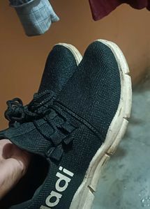 Aadi Black Casual Sneakers