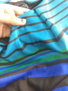 Peacock Coloured One Piece