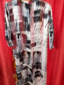 Vibrant Abstract Print Kurta