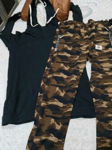Stylish Hoodie and Camo Pants free