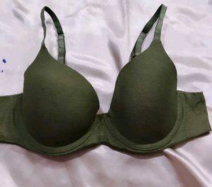 Olive Green Bra