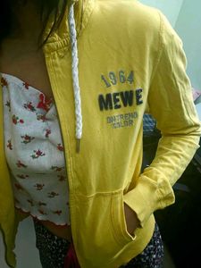 Yellow Basic House Hoodie