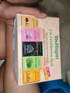 Multispin 5 in 1 Celebration Pack Soap Set