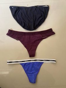 Lot of 3 Women's Underwear