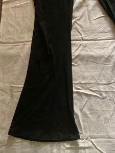 Black Flare Pants