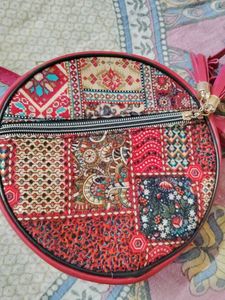 231.Boho Round Sling Bag