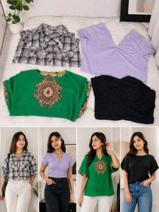 combo of 4 tops
