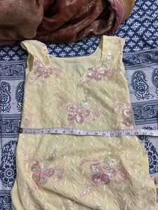 Floral Embellished Kurta y2k