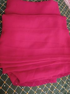 Plain Georgette Fabric 7mtr