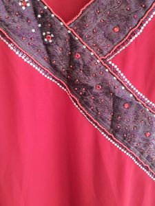 Red Kurti | Bust 32 | Length 39