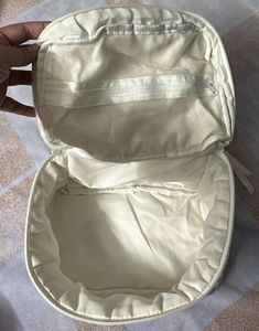 Quilted Floral Vanity Bag