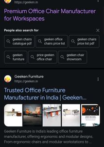Geeken Office Adjustable Mesh Chair