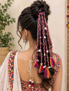 Boho Braided Hair Extensions with Shells