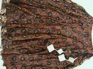Brown Floral Lehenga Choli with Sequins and moti