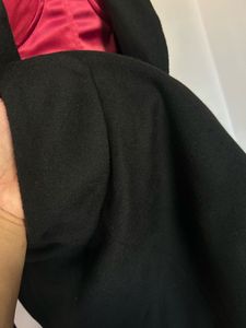 Black overcoat Coat NON NEGOTIABLE
