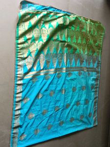 Vibrant Ombre Silk Dupatta