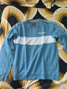 Blue sweatshirt