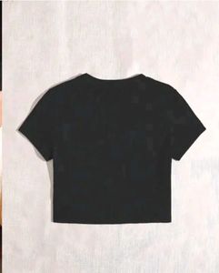 Graphic Crop Top - "I'm Literally Just a Girl"