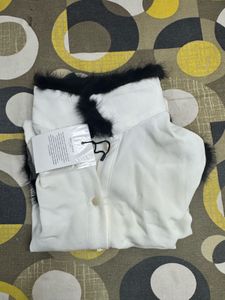 Chic White Fur Shirt
