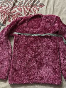 Plush Pink Sweater