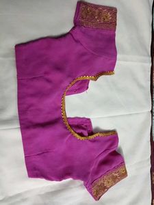 Beautiful  Magenta colour Embroidered Blouse