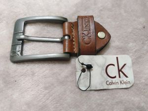 CK Jeans Belt Buckle 100% genuine leather