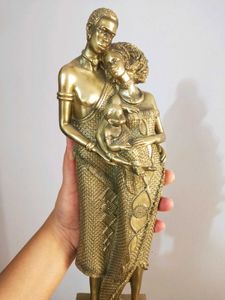 Tribal Family Sculpture