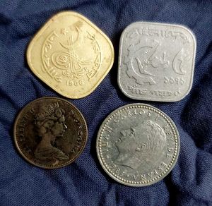 7pis Old Coins Unc Condition Only 4599