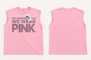 cute "On Wednesdays We Wear Pink" T