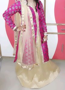 Long Kurti With Lehnga