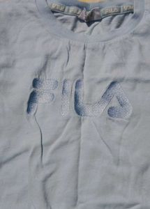 Fila Blue Graphic T-Shirt