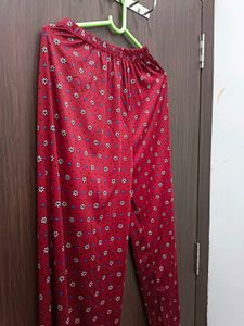 Red Floral Lounge Pants