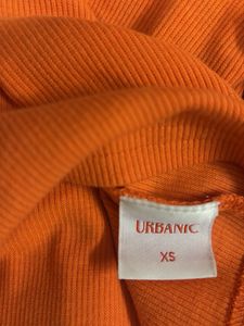 Orange Flower Graphic T-shirt