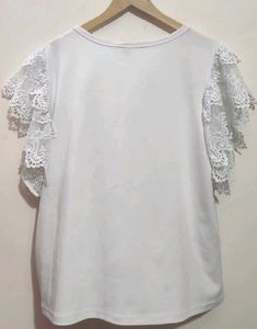 White Top For Girl Or Woman 42 Bust.