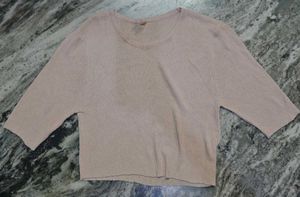 Ribbed Knit Cropped Top